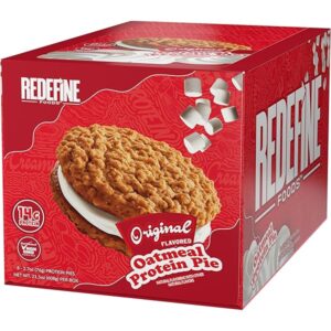 Redfine Foods Oatmeal Marshmallow Protein Pie 8ct